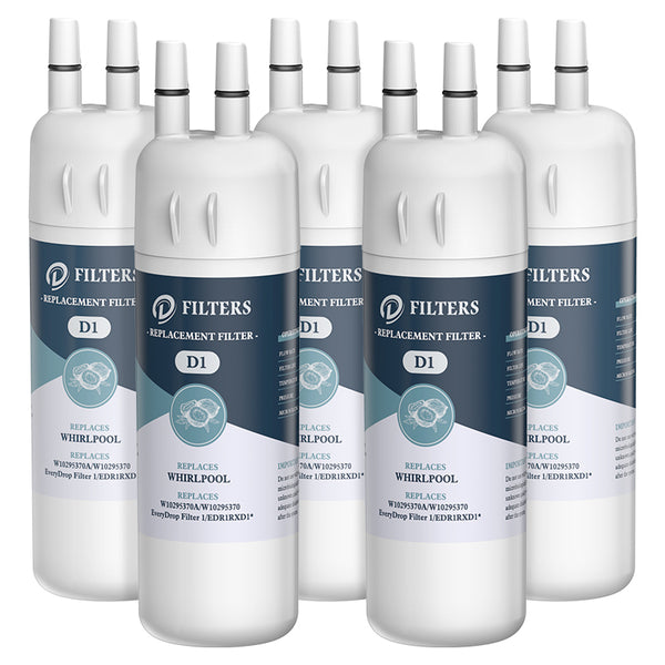 EDR1RXD1 W10295370A 9081 Refrigerator Water Filter by DFilters 5pk